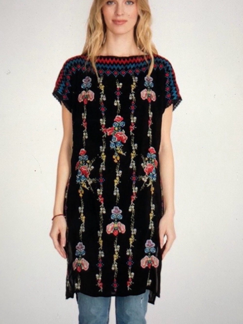 Johnny Was Embroidered Tunic - Picture 3 of 7